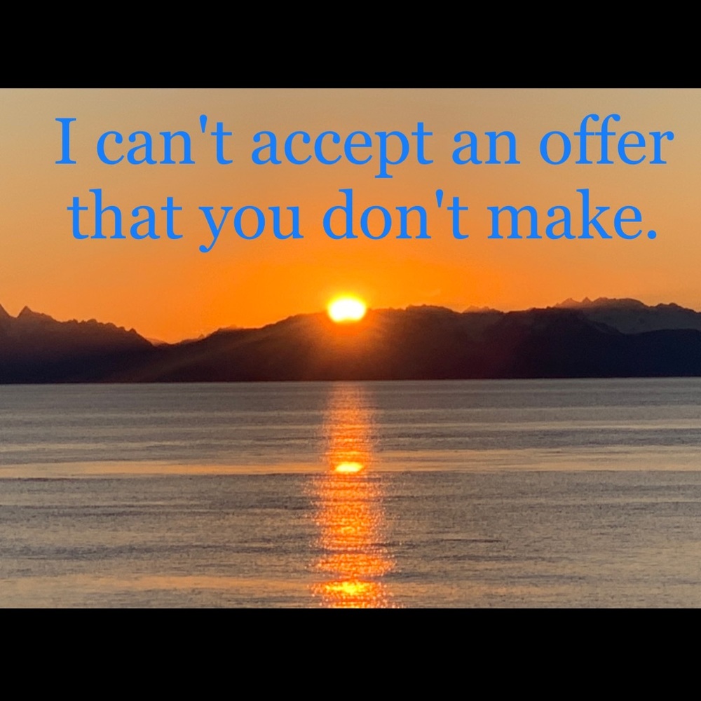 Make me an offer
